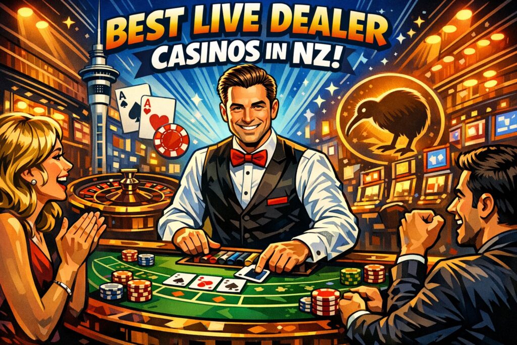 Best Live Dealer Casinos in NZ